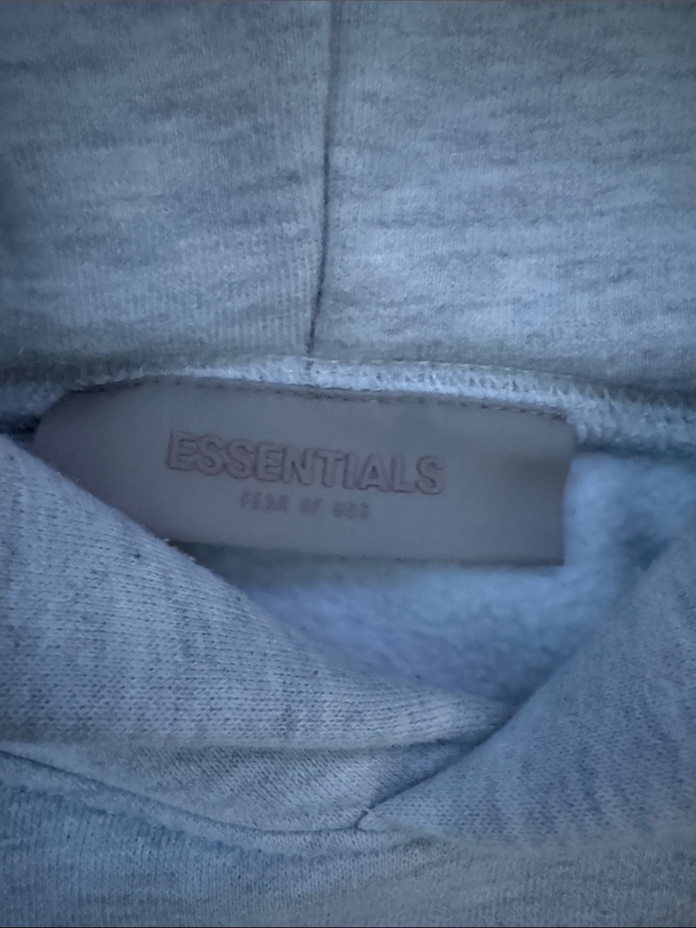 Essentials Grey Hoodie (AUTHENTIC) - Picture 2 of 3